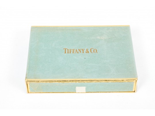 Tiffany & Co. Fabulous Vintage Boxed Double Set Of Playing Cards, Sealed