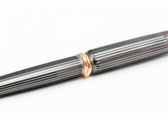 Cartier Cougar De Trinity Stunning Gunmetal Ballpoint Pen