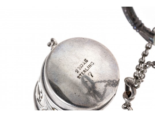 Sterling Silver Travel Sewing Kit