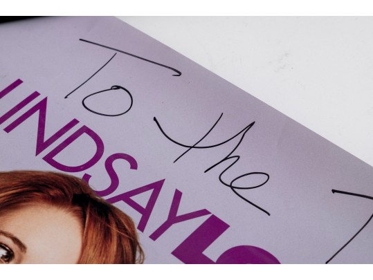 'Mean Girls' Signed Movie Poster