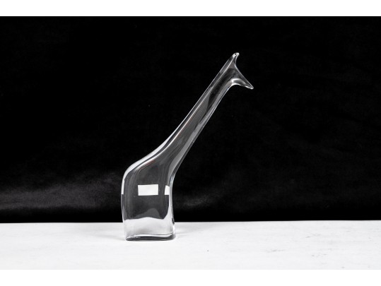 Baccarat Crystal Giraffe Figurine