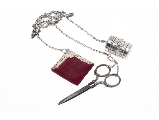 Sterling Silver Travel Sewing Kit