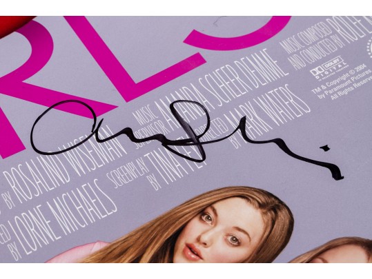 'Mean Girls' Signed Movie Poster