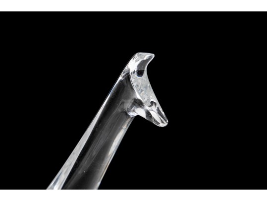 Baccarat Crystal Giraffe Figurine