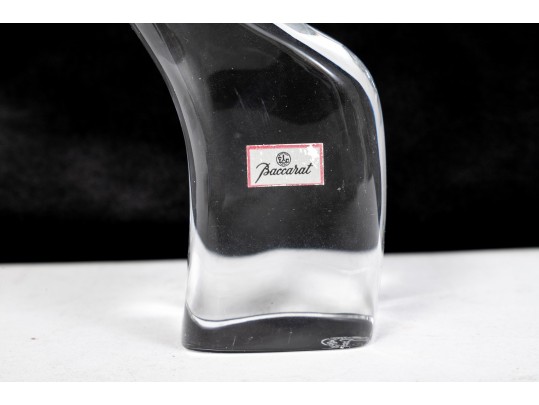 Baccarat Crystal Giraffe Figurine