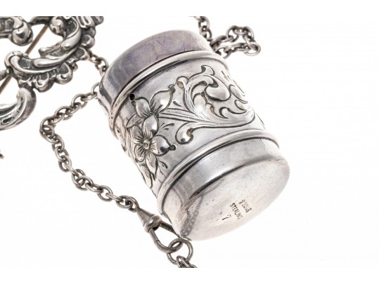 Sterling Silver Travel Sewing Kit