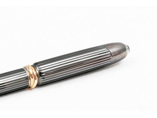 Cartier Cougar De Trinity Stunning Gunmetal Ballpoint Pen