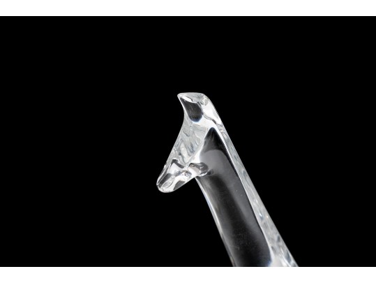 Baccarat Crystal Giraffe Figurine