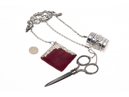 Sterling Silver Travel Sewing Kit