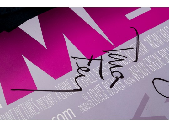 'Mean Girls' Signed Movie Poster