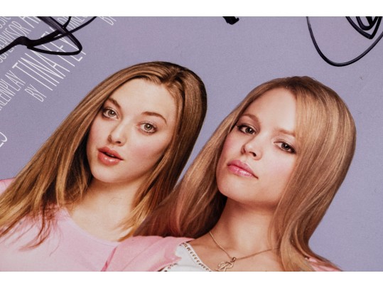 'Mean Girls' Signed Movie Poster