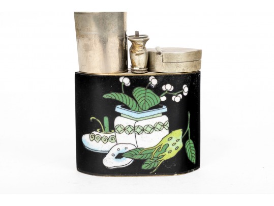 Vintage Cloisonné Opium Pipe