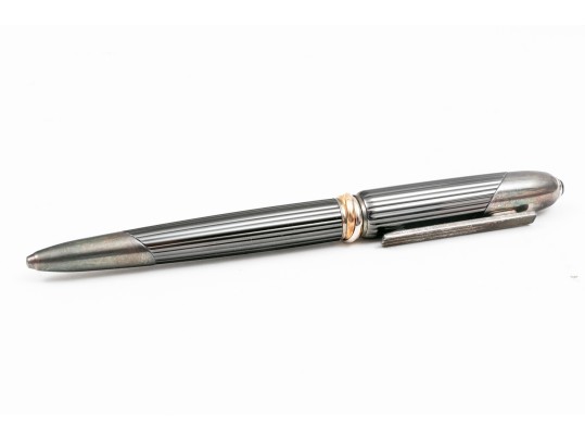 Cartier Cougar De Trinity Stunning Gunmetal Ballpoint Pen
