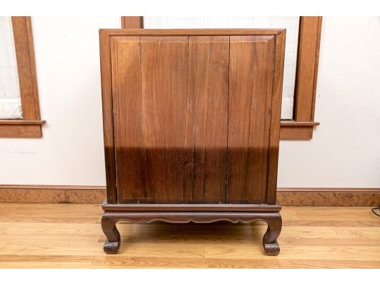 20th Century Chinese Dark Stained Rosewood Cabinet