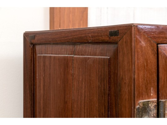 20th Century Chinese Dark Stained Rosewood Cabinet