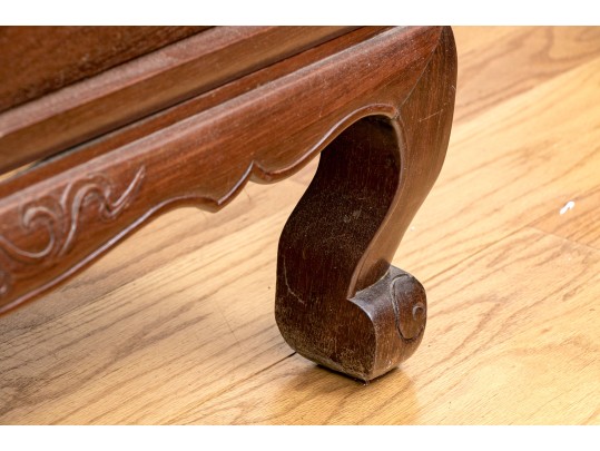 20th Century Chinese Dark Stained Rosewood Cabinet