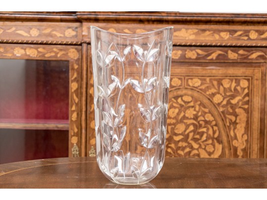 Tiffany & Co. Cut-Crystal Vase