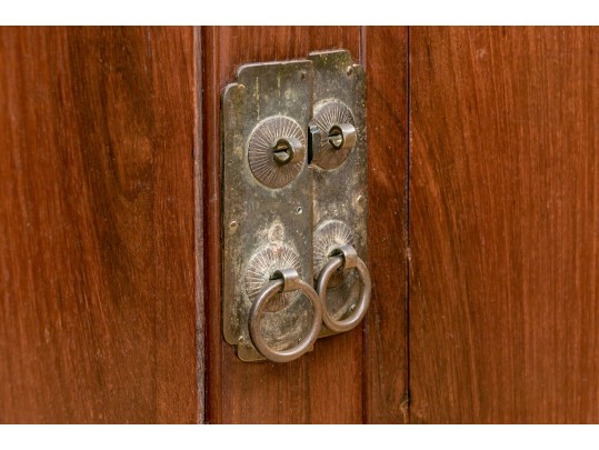 20th Century Chinese Dark Stained Rosewood Cabinet