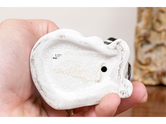 Four Reproduction English Staffordshire Animals