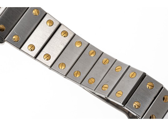 Cartier Santos Classic Vintage Steel And Gold Santos Watch