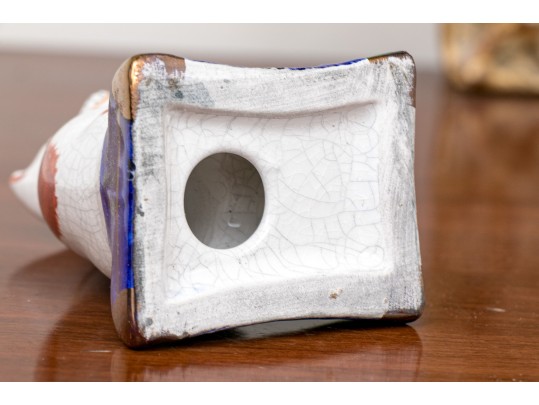 Four Reproduction English Staffordshire Animals