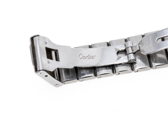 Cartier Santos Wonderful Vintage Steel And Gold Octagonal Santos Watch