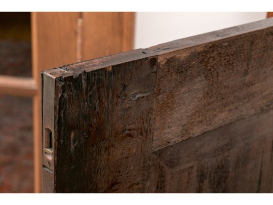 Magnificent 19th Century Dutch Marquetry Satinwood Walnut Double Door Cabinet