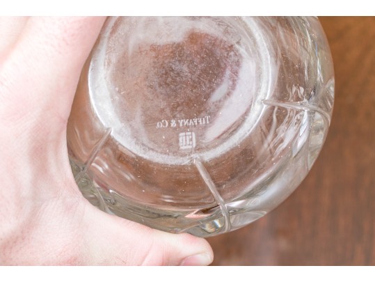 Tiffany & Co. Cut-Crystal Vase