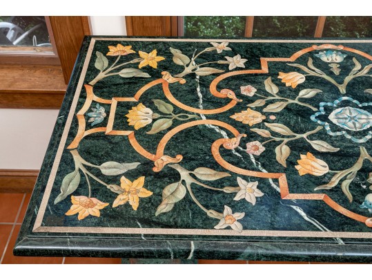 20th Century Semi-antique Italian Specimen Marble Top Table