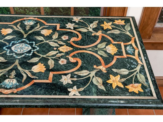 20th Century Semi-antique Italian Specimen Marble Top Table