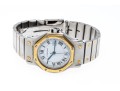 Cartier Santos Wonderful Vintage Steel And Gold Octagonal Santos Watch