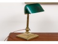 Antique Emeralite Bankers Lamp