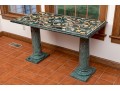 20th Century Semi-antique Italian Specimen Marble Top Table