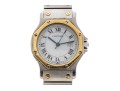 Cartier Santos Wonderful Vintage Steel And Gold Octagonal Santos Watch