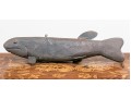 Wooden Fish Sculpture 
