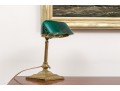 Antique Emeralite Bankers Lamp