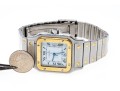 Cartier Santos Classic Vintage Steel And Gold Santos Watch