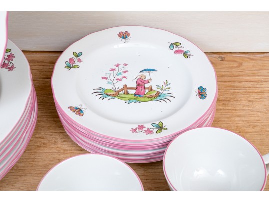 English Spode “Pearl River” Williamsburg Reserve Collection China Service