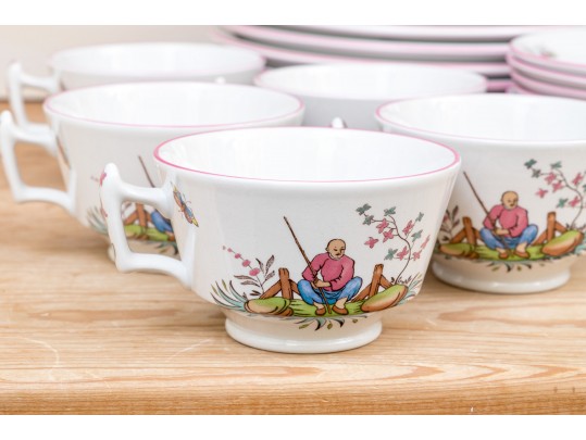 English Spode “Pearl River” Williamsburg Reserve Collection China Service