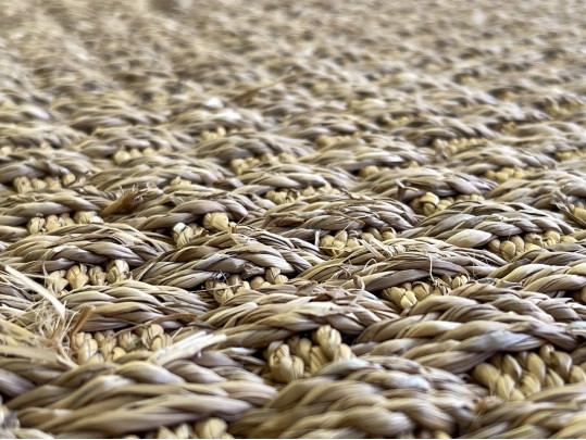 Sisal Carpet With Canvas Trim, 9'-11 1/2