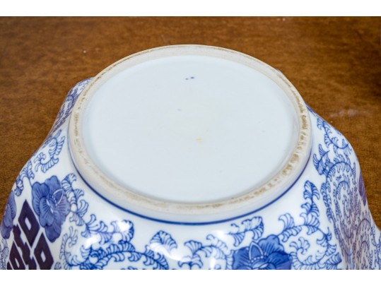 Decorative Lot Of Blue And White Porcelain  