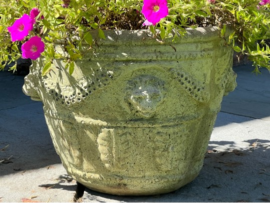 Cast Stone Neoclassical Style Garden Planter