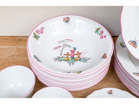 English Spode “Pearl River” Williamsburg Reserve Collection China Service