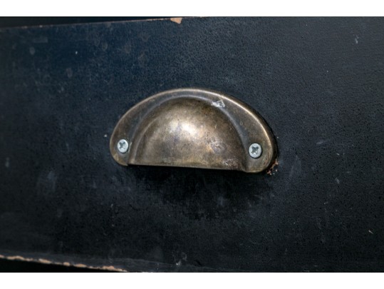 Marble Top Wood Kitchen Utility Table