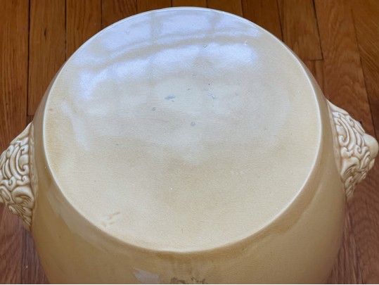 Chinese Yellow Glazed Drum Form Garden Seat