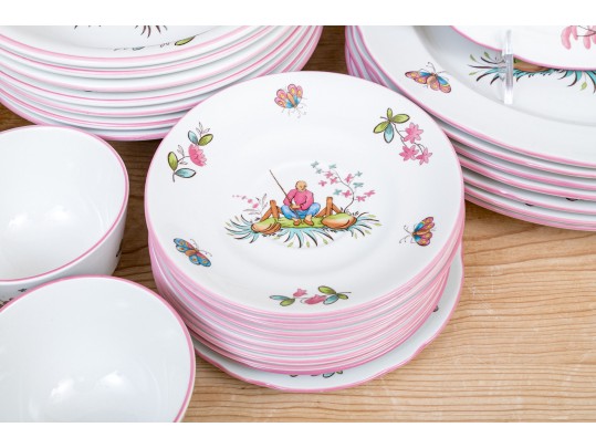 English Spode “Pearl River” Williamsburg Reserve Collection China Service