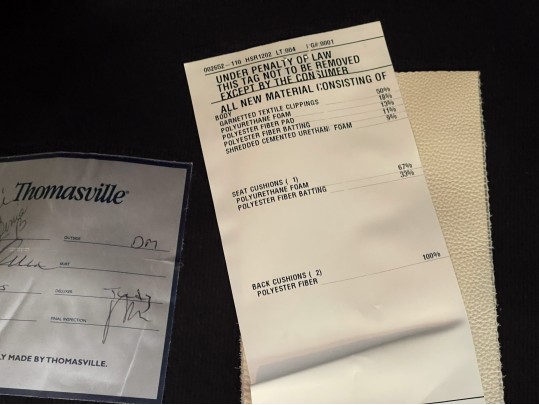 Luxurious Thomasville Leather Upholstered Reclining Wing Chair