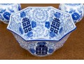 Decorative Lot Of Blue And White Porcelain  