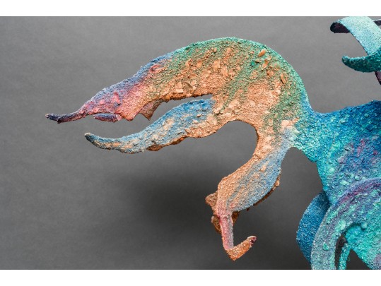 Colorful Fish Sculpture