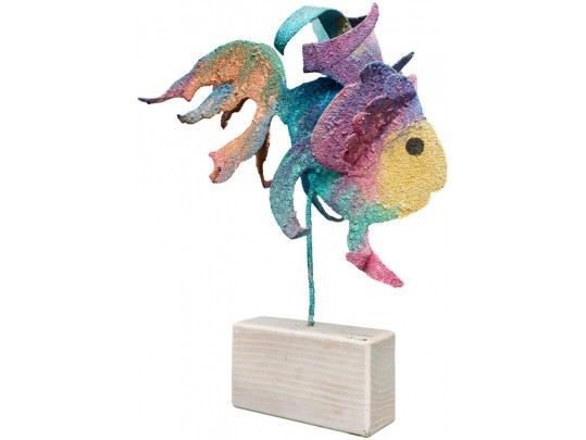 Colorful Fish Sculpture